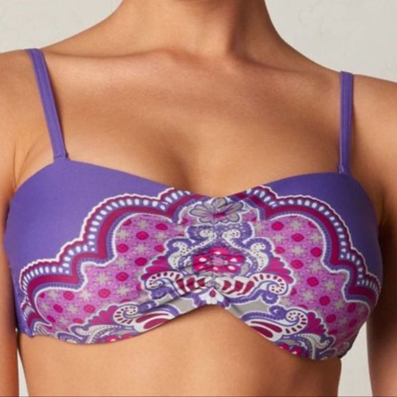 Prana Cosima top in Dusted Peri Jasmine medium - Picture 1 of 6